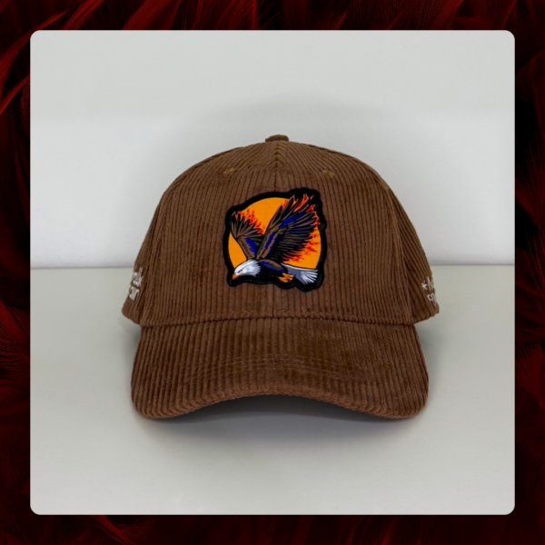Gorra coderoy, color chocolate, New Forces