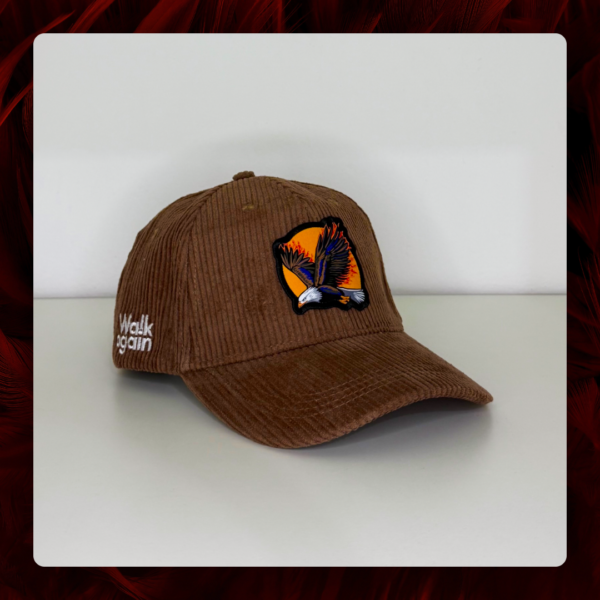 Gorra coderoy, color chocolate, New Forces