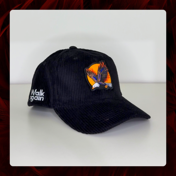 Gorra coderoy, color negro, New Forces