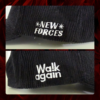 Gorra coderoy, color negro, New Forces