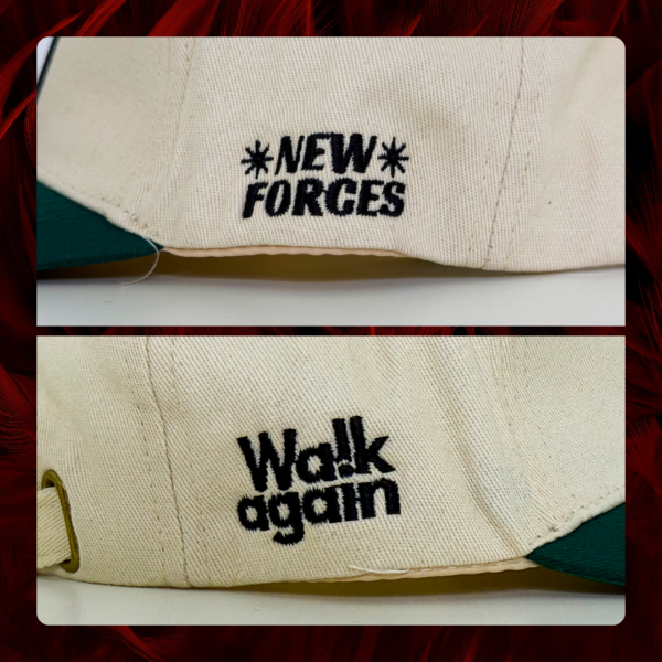 gorra-gabardina-5-gajos-verde-ingles-natural-new-forces-4 Gorra gabardina 5 gajos, color verde ingles y natural, New Forces