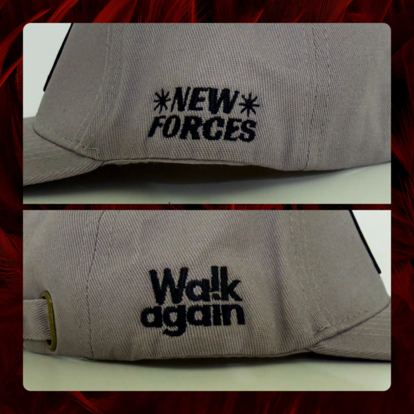 Gorra gabardina esmerilada, color gris, New Forces