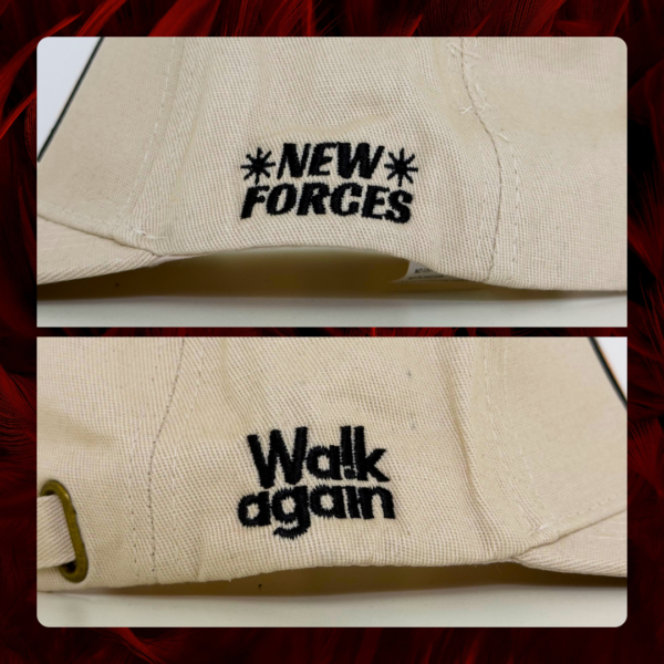 Gorra gabardina esmerilada, color kaky, New Forces