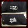Gorra gabardina esmerilada, color negro, New Forces