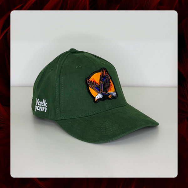 Gorra gabardina esmerilada, color verde inglés, New Forces