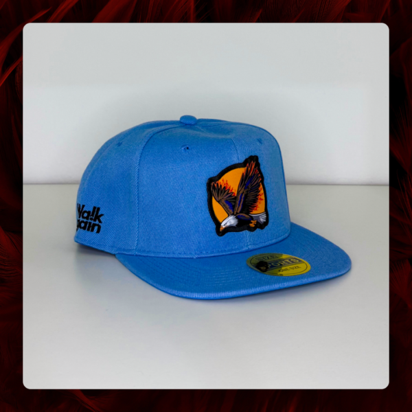 gorra-snapback-celeste-new-forces-3 Gorra snapback, color celeste, New Forces