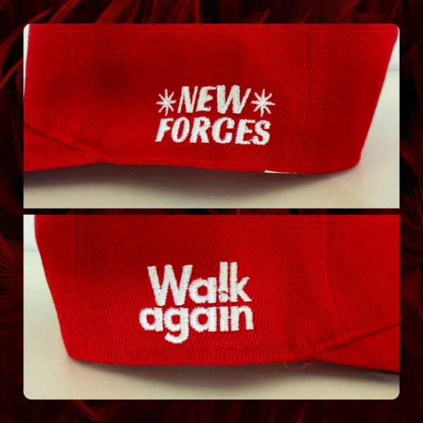 gorra-snapback-rojo-new-forces-4 Gorra snapback, color rojo, New Forces