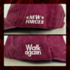 Gorra vintage, color bordó, New Forces