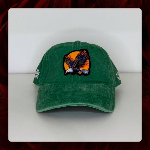 Gorra vintage, color verde benetton, New Forces