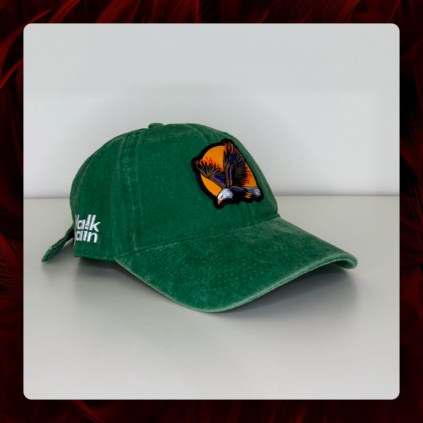 Gorra vintage, color verde benetton, New Forces
