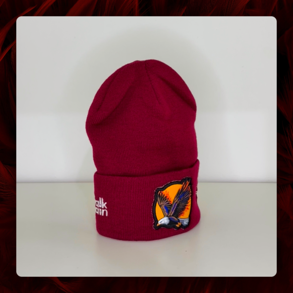 Gorro lana clásico, color bordó, New Forces